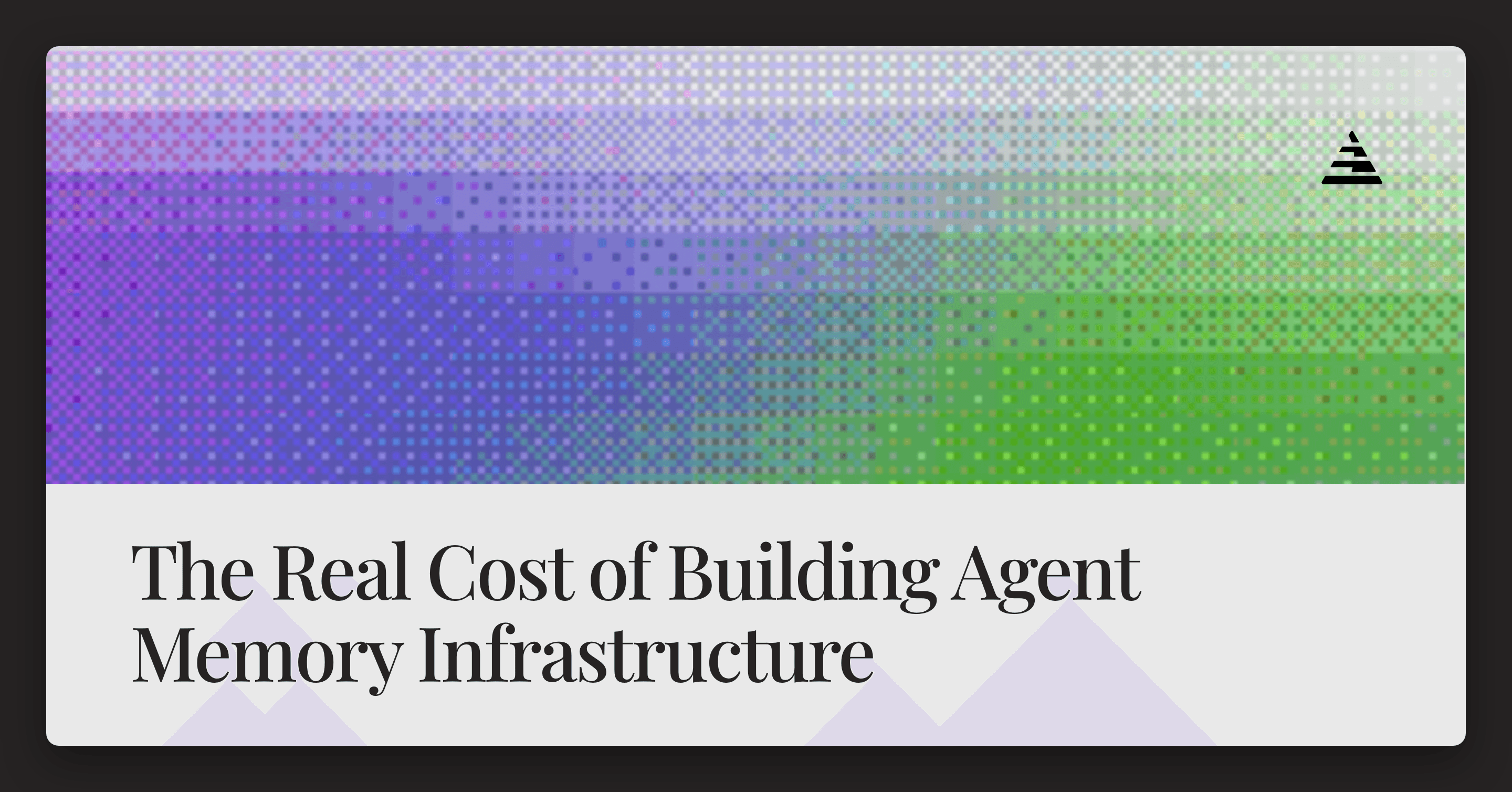 The Real Cost of Building AI Agent Memory Infrastructure